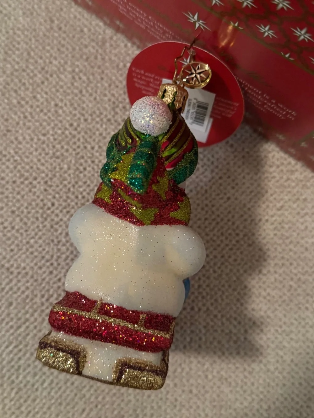Christopher Radko 2023 Sliding Through The Year Christmas Ornament